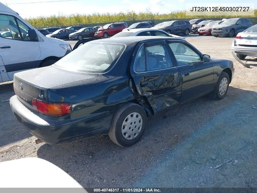 1995 Toyota Camry Le VIN: JT2SK12E4S0302727 Lot: 40746317