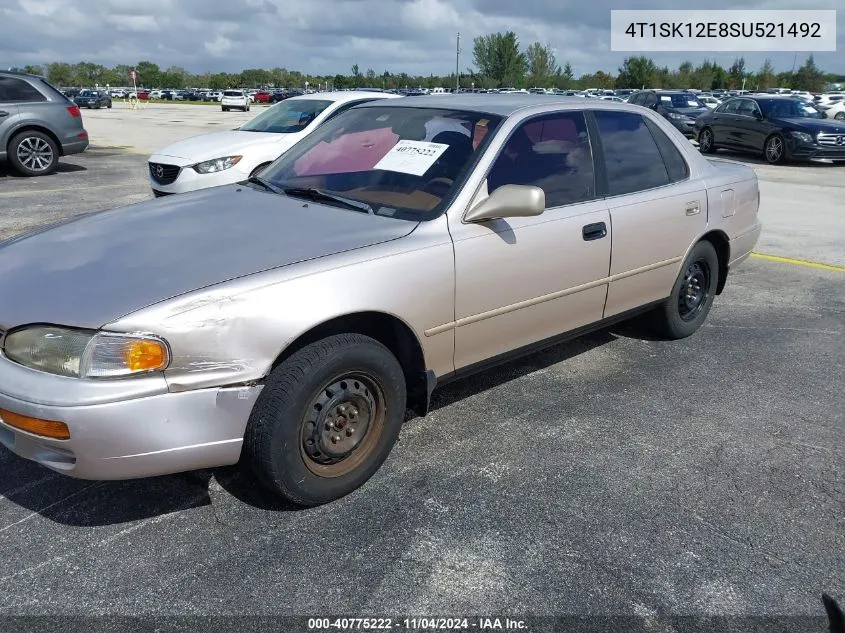 1995 Toyota Camry Le VIN: 4T1SK12E8SU521492 Lot: 40775222