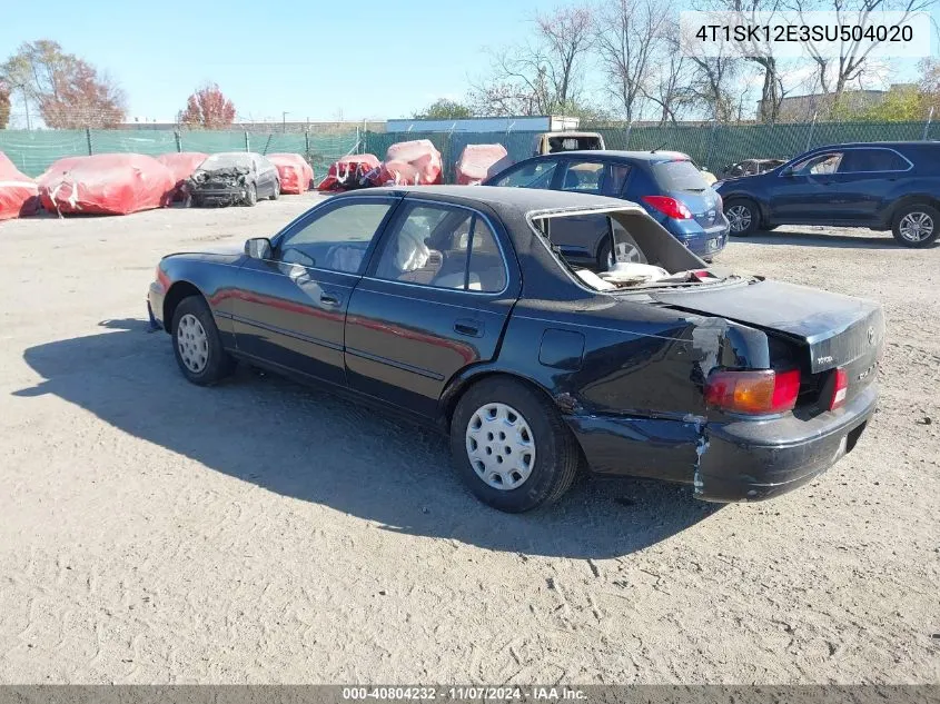 1995 Toyota Camry Le VIN: 4T1SK12E3SU504020 Lot: 40804232