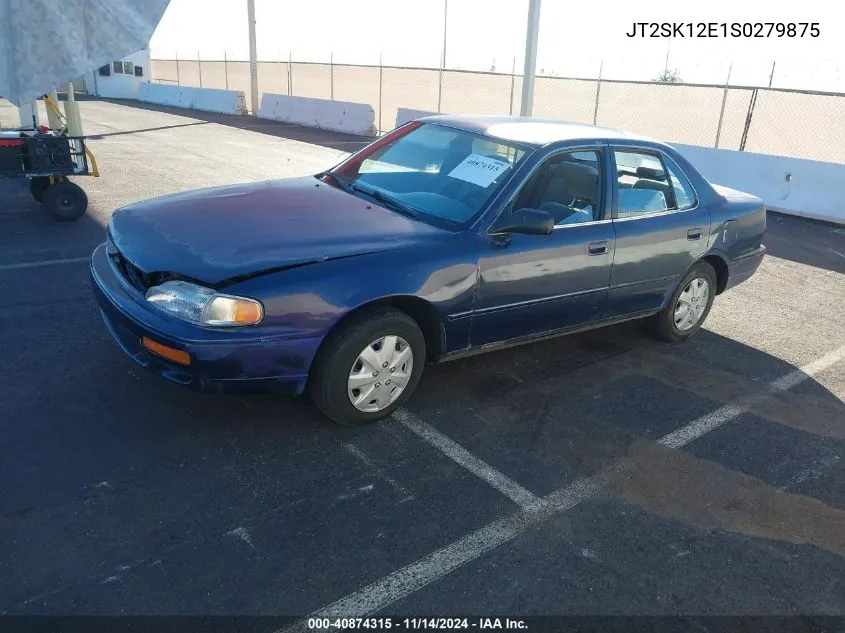 1995 Toyota Camry Le VIN: JT2SK12E1S0279875 Lot: 40874315