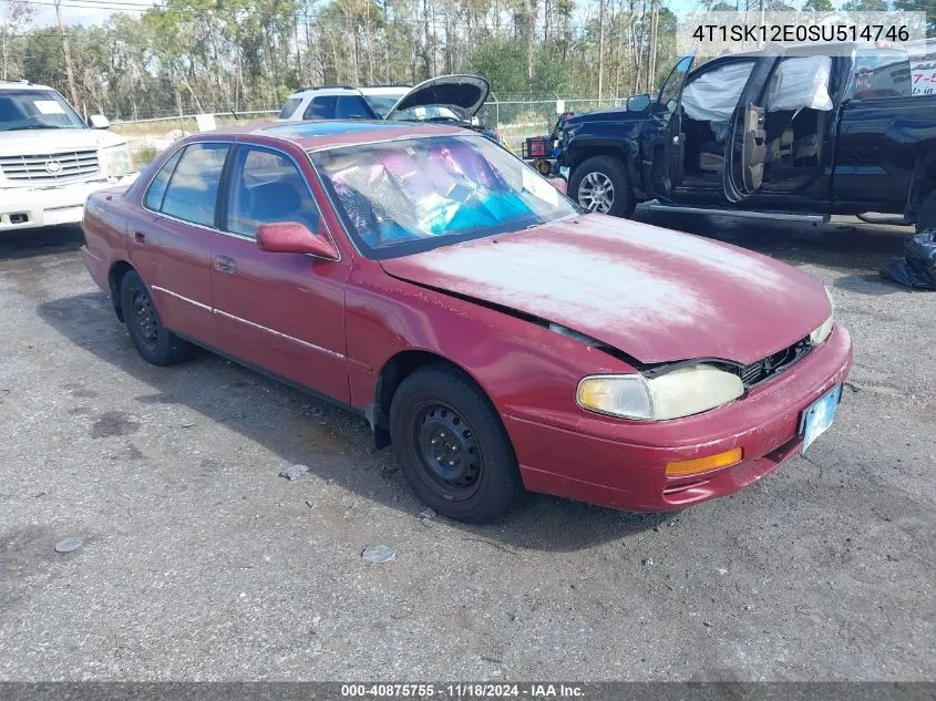 1995 Toyota Camry Le VIN: 4T1SK12E0SU514746 Lot: 40875755