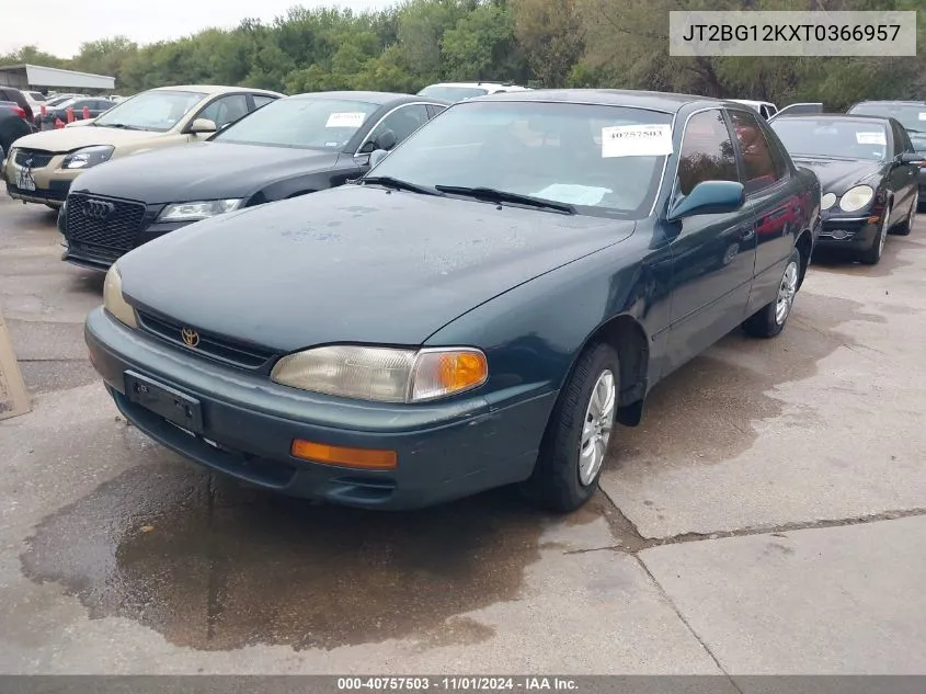 1996 Toyota Camry Dx/Le/Xle VIN: JT2BG12KXT0366957 Lot: 40757503