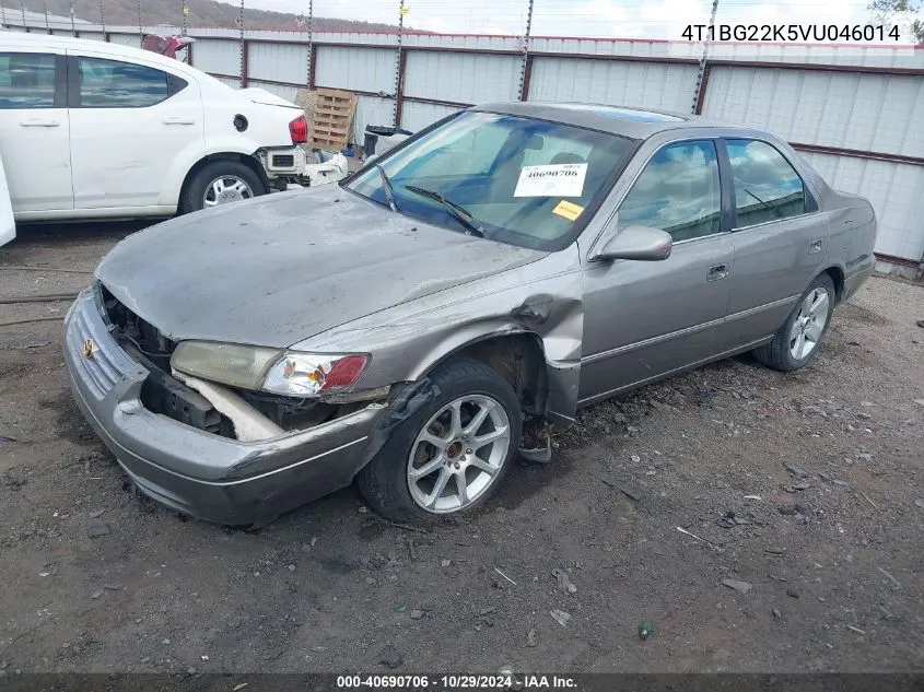 1997 Toyota Camry Le VIN: 4T1BG22K5VU046014 Lot: 40690706