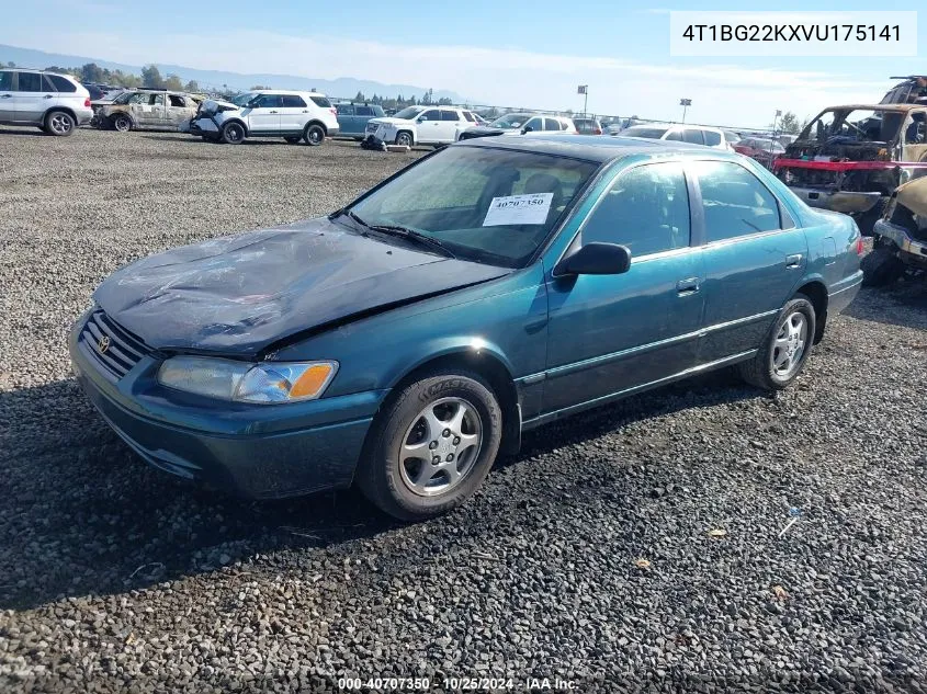 1997 Toyota Camry Xle VIN: 4T1BG22KXVU175141 Lot: 40707350