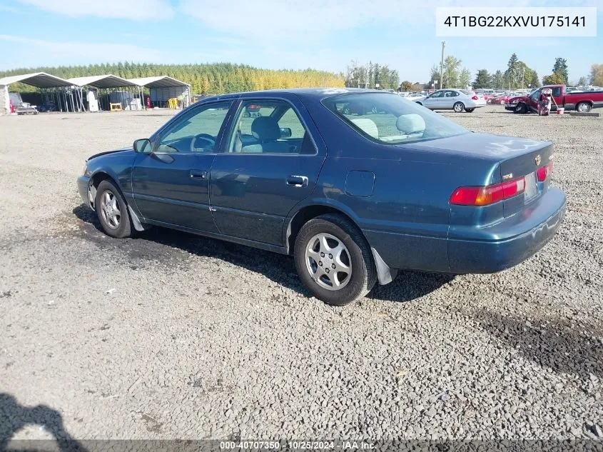 1997 Toyota Camry Xle VIN: 4T1BG22KXVU175141 Lot: 40707350