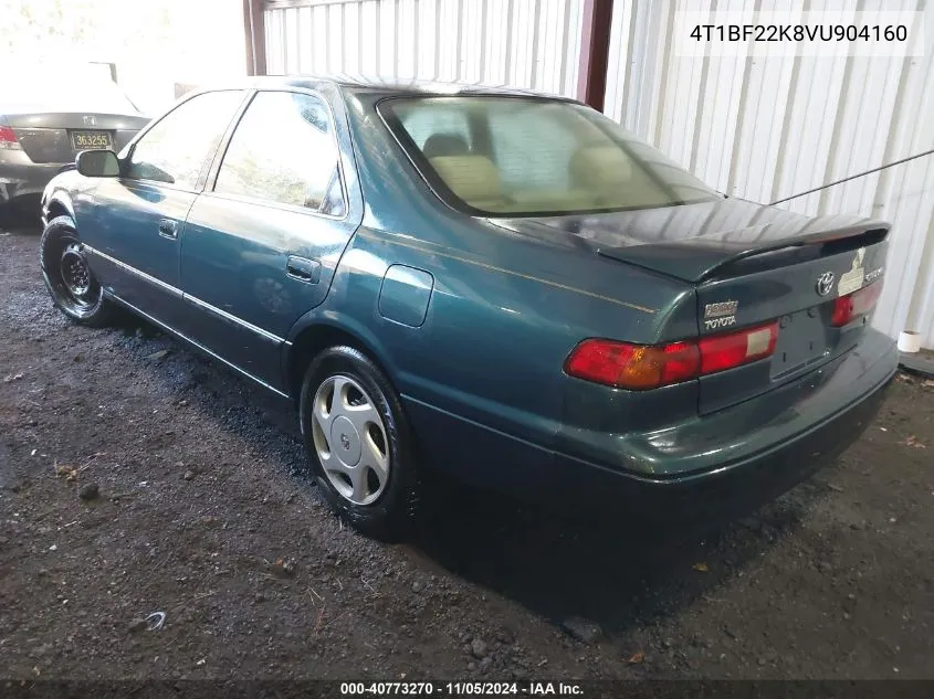 1997 Toyota Camry Le V6 VIN: 4T1BF22K8VU904160 Lot: 40773270