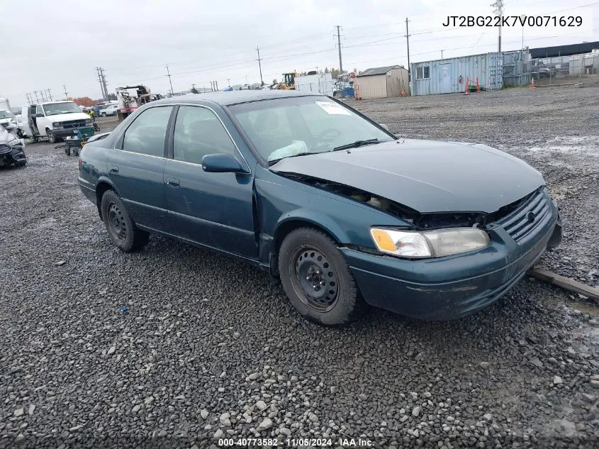 JT2BG22K7V0071629 1997 Toyota Camry Le