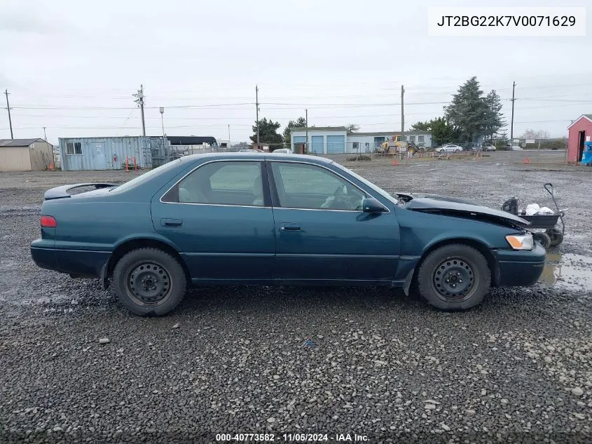 JT2BG22K7V0071629 1997 Toyota Camry Le