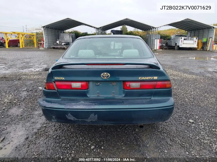 JT2BG22K7V0071629 1997 Toyota Camry Le