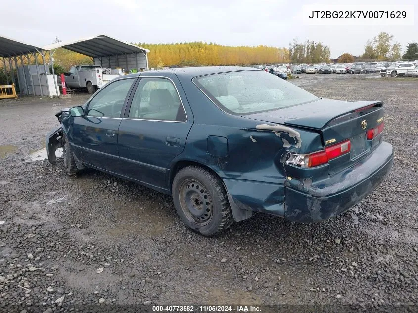 JT2BG22K7V0071629 1997 Toyota Camry Le