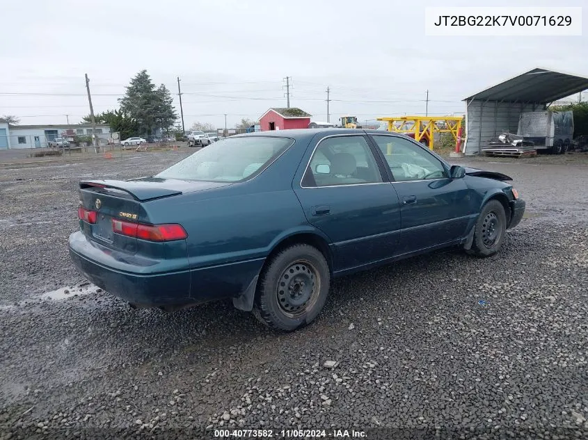 JT2BG22K7V0071629 1997 Toyota Camry Le