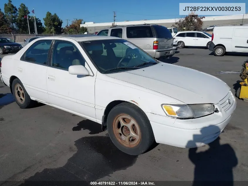 1997 Toyota Camry Xle V6 VIN: JT2BF22KXV0030253 Lot: 40791622