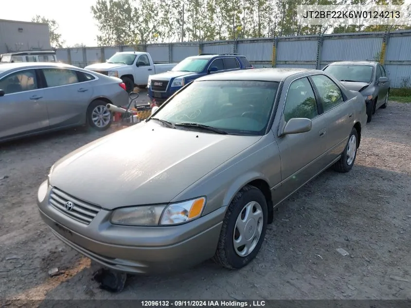 JT2BF22K6W0124213 1998 Toyota Camry