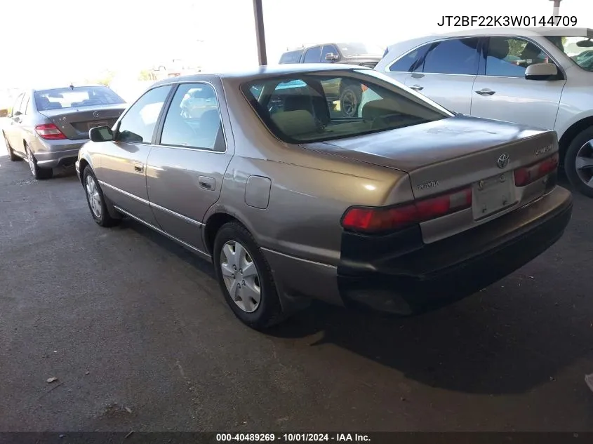 JT2BF22K3W0144709 1998 Toyota Camry Le V6