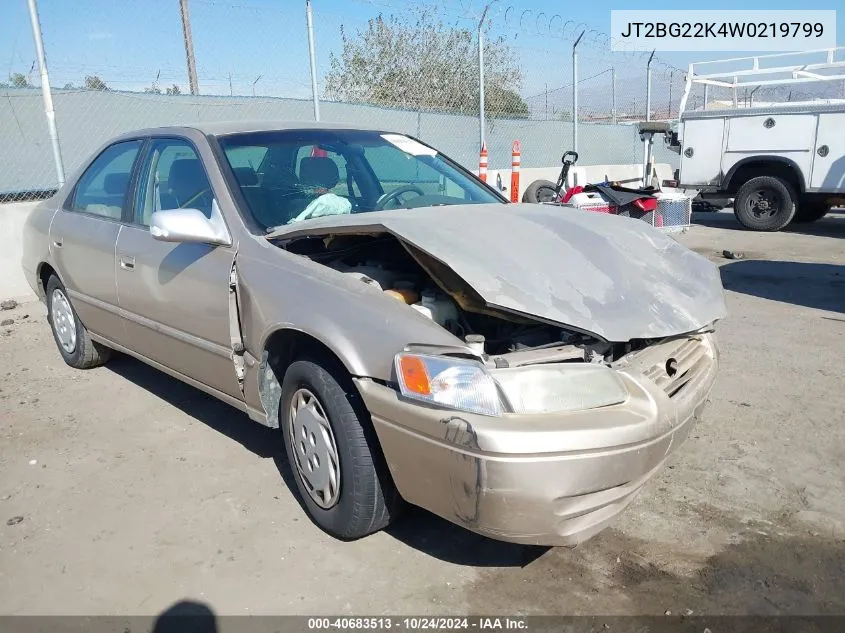 JT2BG22K4W0219799 1998 Toyota Camry Le