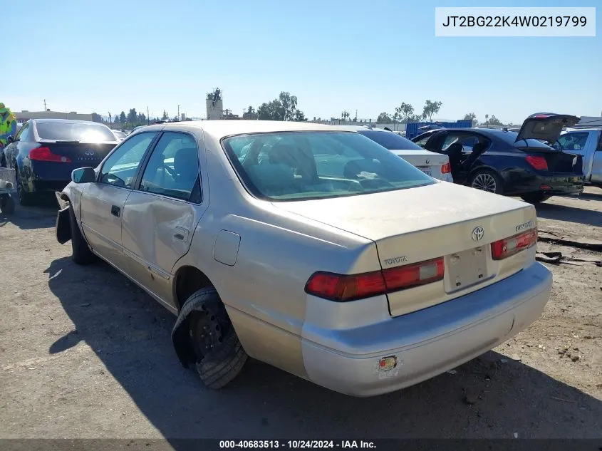 JT2BG22K4W0219799 1998 Toyota Camry Le