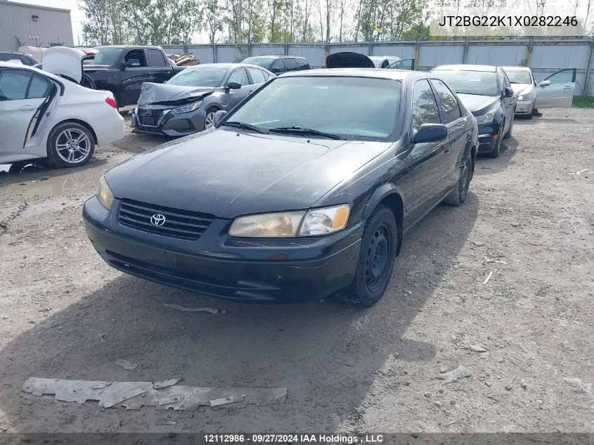 1999 Toyota Camry Le/Xle VIN: JT2BG22K1X0282246 Lot: 12112986