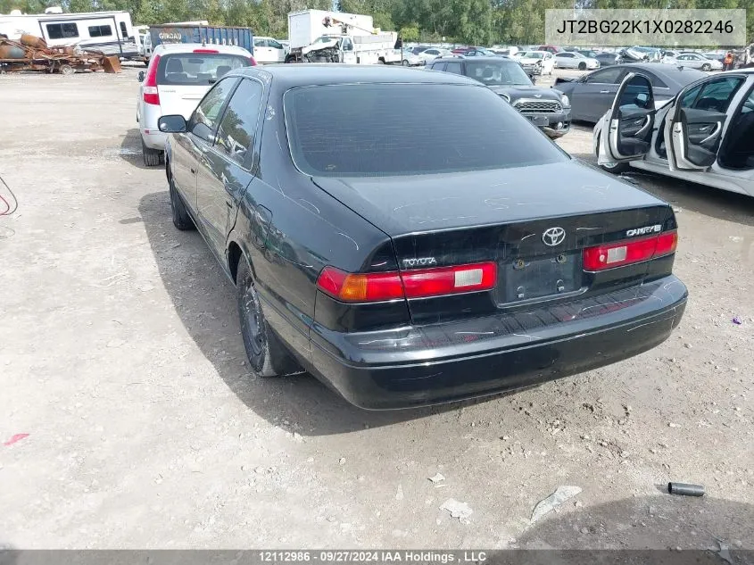 1999 Toyota Camry Le/Xle VIN: JT2BG22K1X0282246 Lot: 12112986