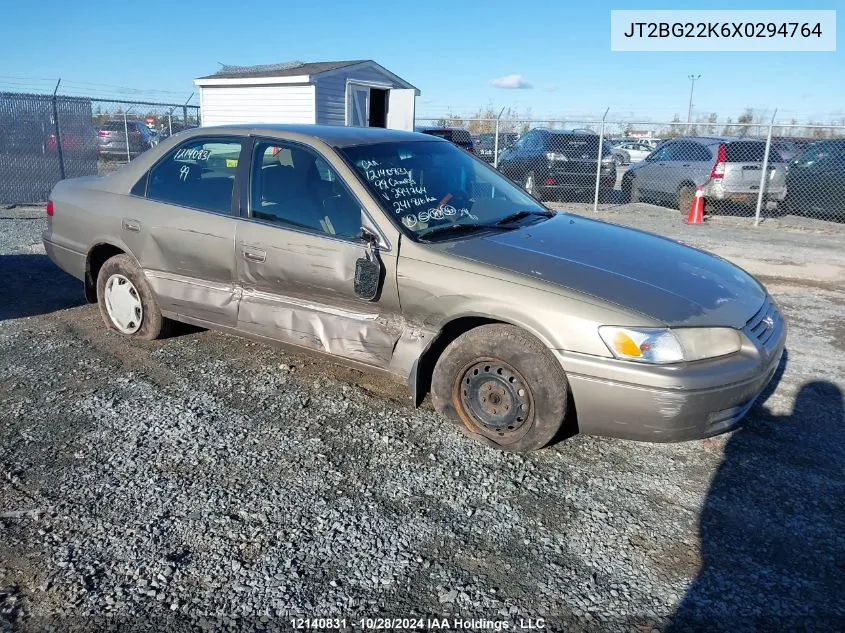 1999 Toyota Camry Le/Xle VIN: JT2BG22K6X0294764 Lot: 12140831