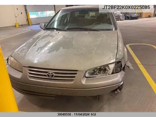 1999 Toyota Camry Le/Xle VIN: JT2BF22K0X0225085 Lot: 30048558