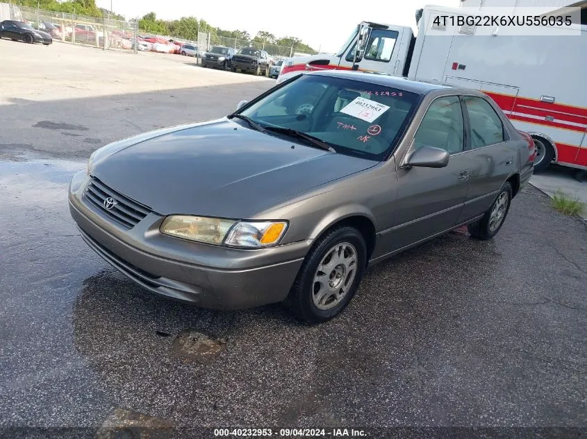 1999 Toyota Camry Le VIN: 4T1BG22K6XU556035 Lot: 40232953