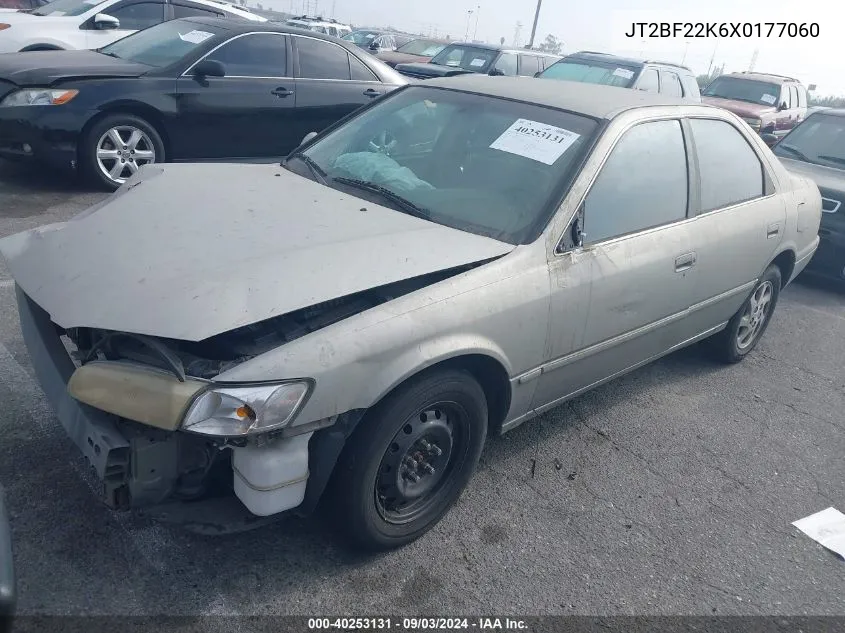 JT2BF22K6X0177060 1999 Toyota Camry Le V6