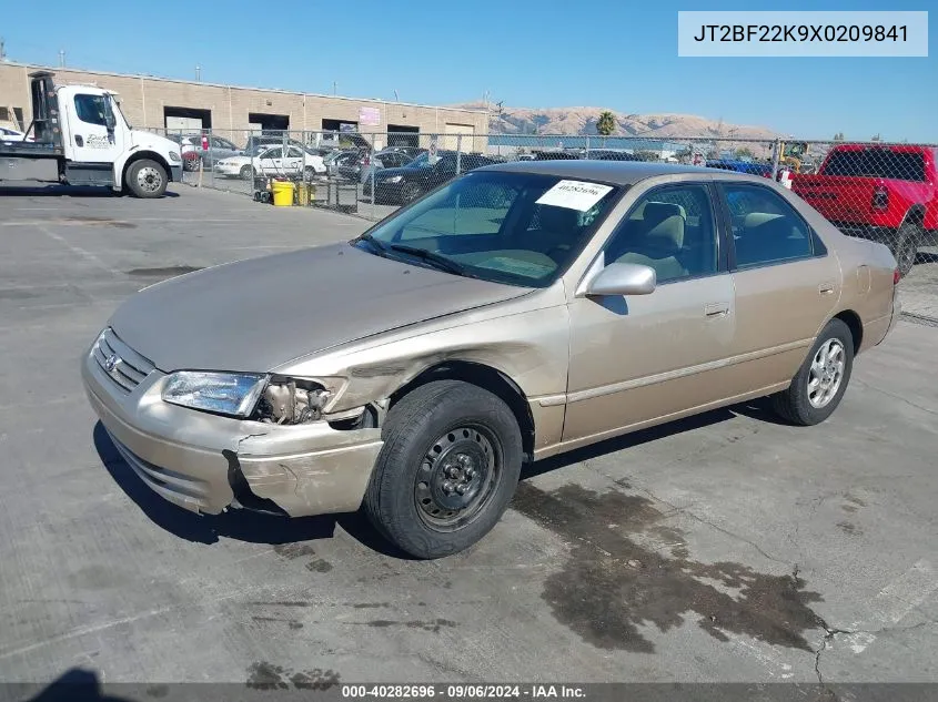 JT2BF22K9X0209841 1999 Toyota Camry Le V6