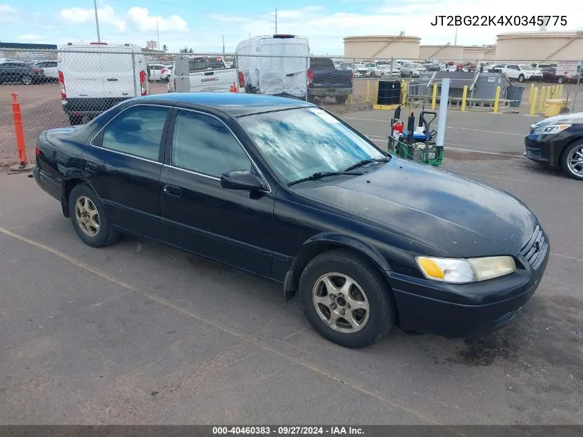 1999 Toyota Camry Ce/Le/Xle VIN: JT2BG22K4X0345775 Lot: 40460383