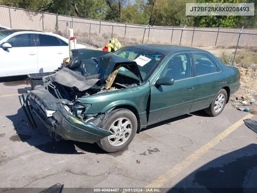 1999 Toyota Camry Le/Xle VIN: JT2BF28K8X0208493 Lot: 40484457