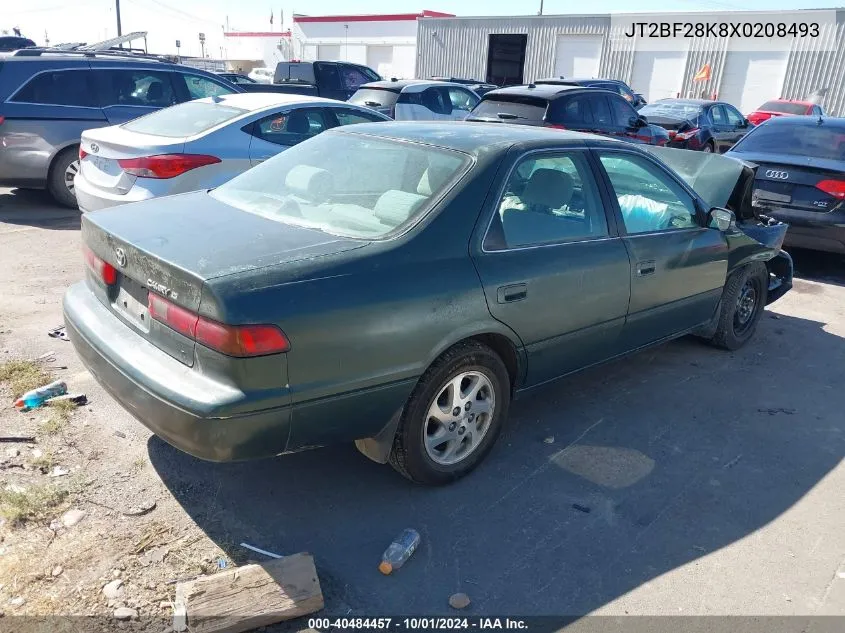 1999 Toyota Camry Le/Xle VIN: JT2BF28K8X0208493 Lot: 40484457