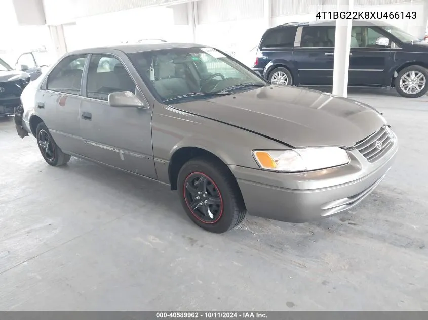 1999 Toyota Camry Le VIN: 4T1BG22K8XU466143 Lot: 40589962