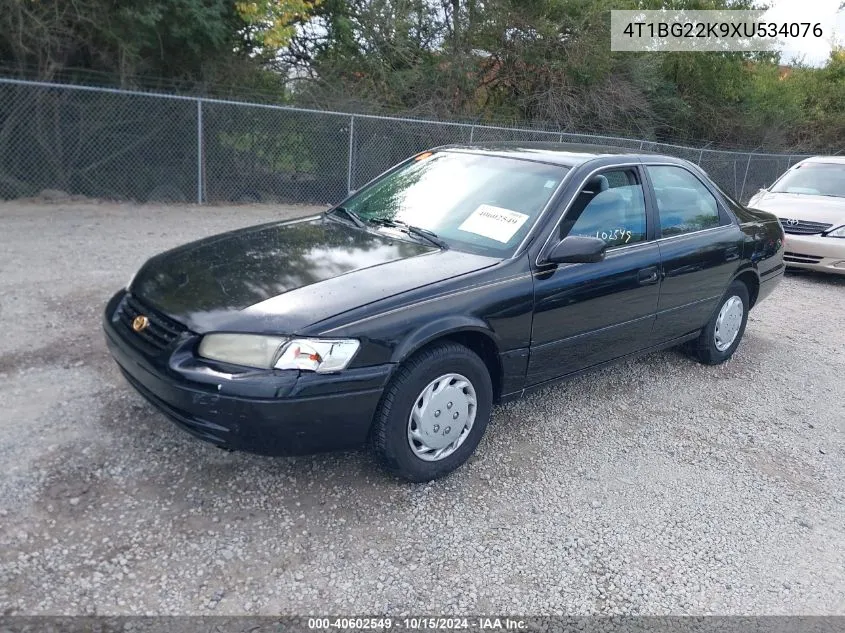 1999 Toyota Camry Le VIN: 4T1BG22K9XU534076 Lot: 40602549