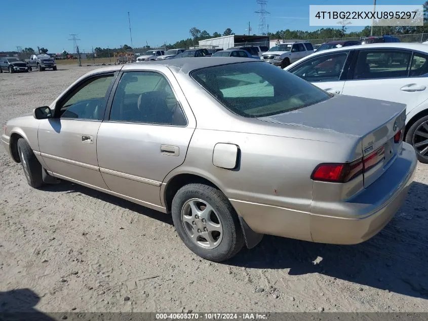 1999 Toyota Camry Le VIN: 4T1BG22KXXU895297 Lot: 40605370