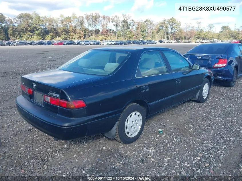 1999 Toyota Camry Le VIN: 4T1BG28K8XU490577 Lot: 40611122