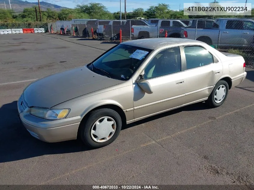 1999 Toyota Camry Ce VIN: 4T1BG22K1XU902234 Lot: 40672033