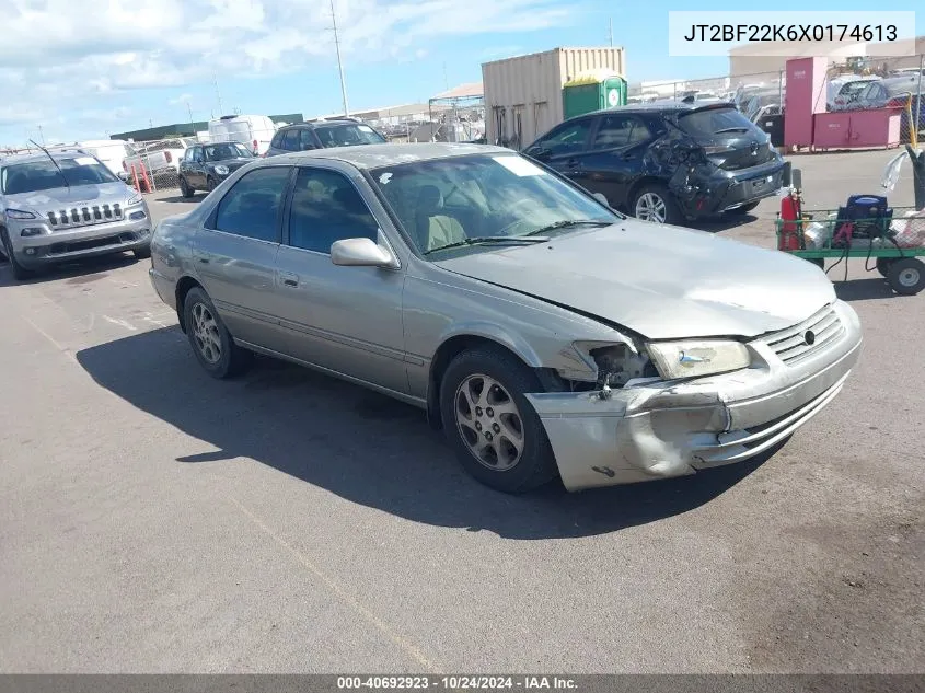 1999 Toyota Camry Le V6/Xle V6 VIN: JT2BF22K6X0174613 Lot: 40692923