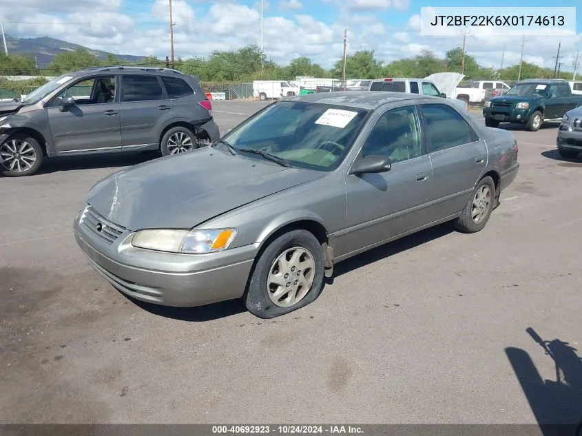 1999 Toyota Camry Le V6/Xle V6 VIN: JT2BF22K6X0174613 Lot: 40692923