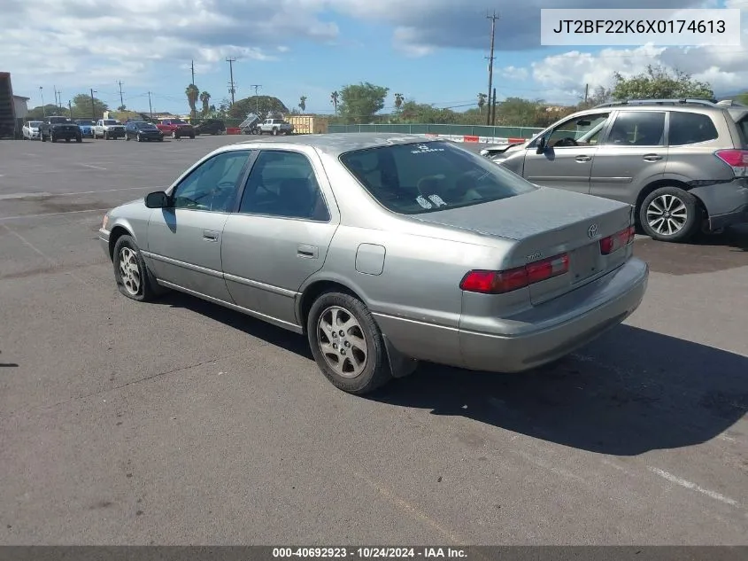 1999 Toyota Camry Le V6/Xle V6 VIN: JT2BF22K6X0174613 Lot: 40692923