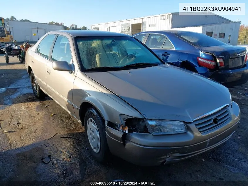 1999 Toyota Camry Le VIN: 4T1BG22K3XU904941 Lot: 40695519