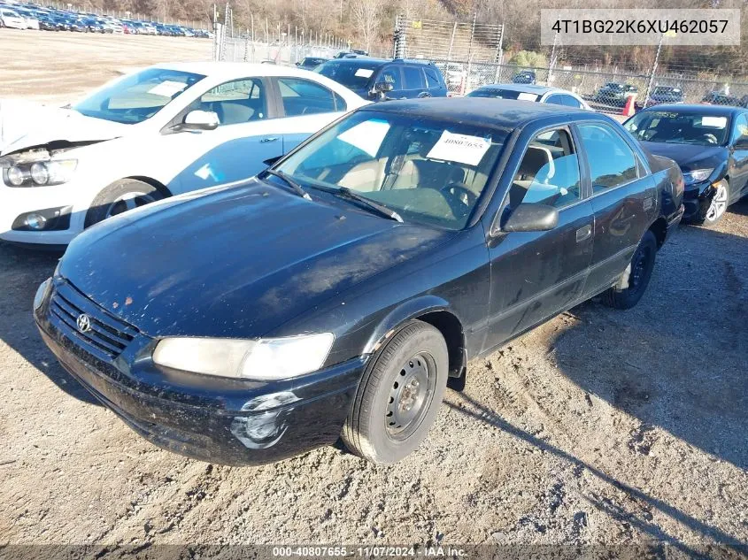 1999 Toyota Camry Le VIN: 4T1BG22K6XU462057 Lot: 40807655