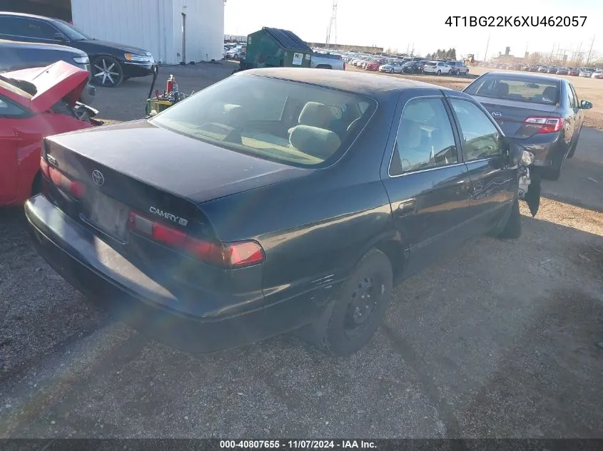 1999 Toyota Camry Le VIN: 4T1BG22K6XU462057 Lot: 40807655