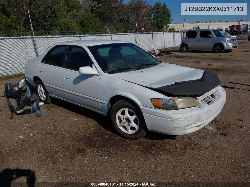 1999 Toyota Camry Le VIN: JT2BG22KXX0311713 Lot: 40846131