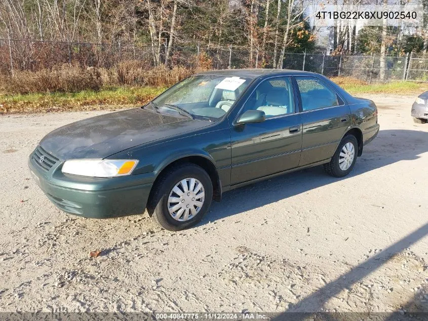 4T1BG22K8XU902540 1999 Toyota Camry Le