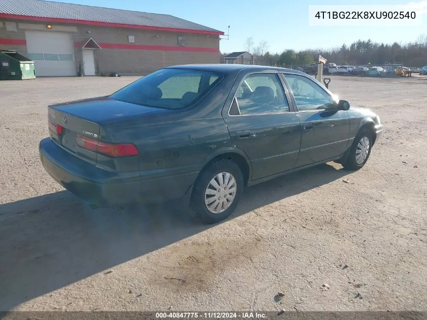 4T1BG22K8XU902540 1999 Toyota Camry Le