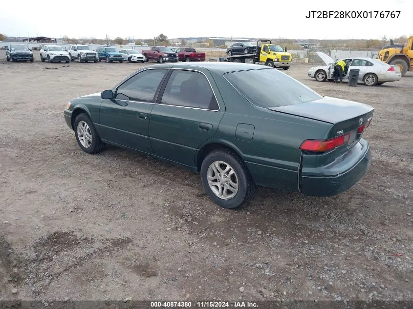 1999 Toyota Camry Xle V6 VIN: JT2BF28K0X0176767 Lot: 40874380