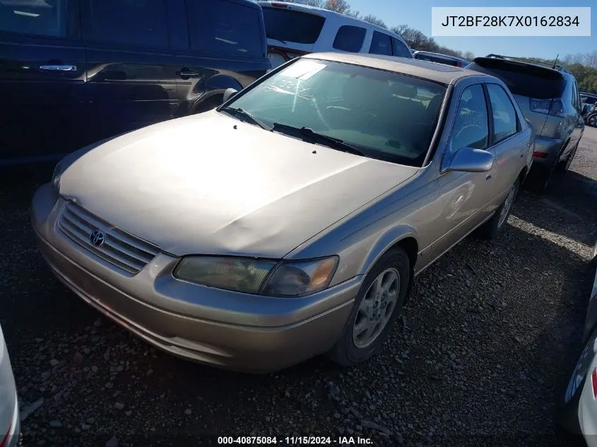 1999 Toyota Camry Xle V6 VIN: JT2BF28K7X0162834 Lot: 40875084