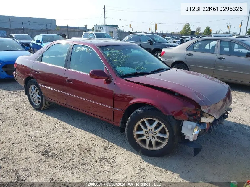 2001 Toyota Camry VIN: JT2BF22K610295326 Lot: 12086801