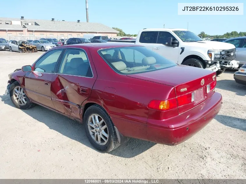 JT2BF22K610295326 2001 Toyota Camry