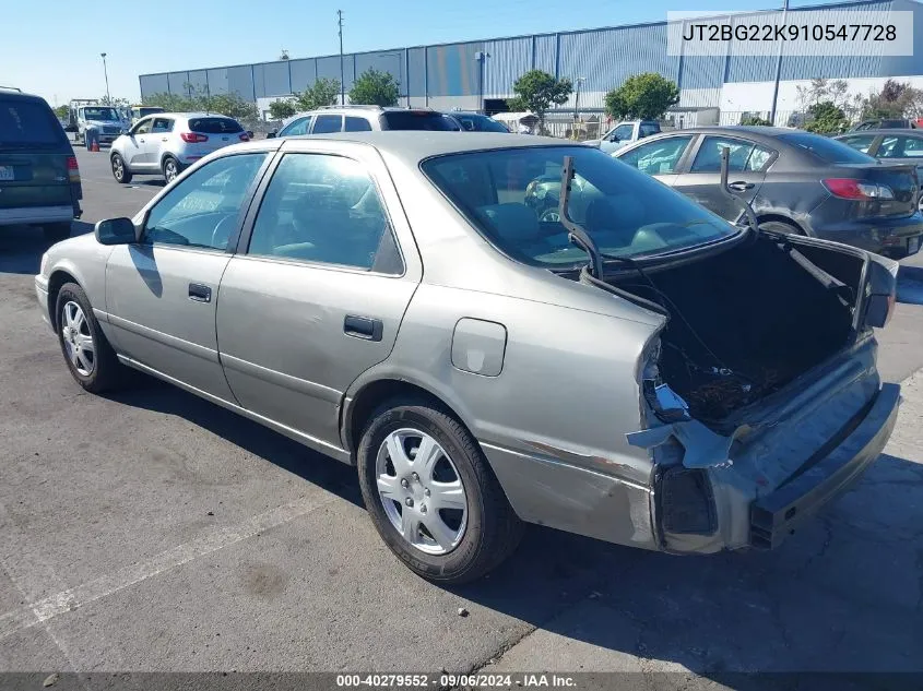 JT2BG22K910547728 2001 Toyota Camry Le