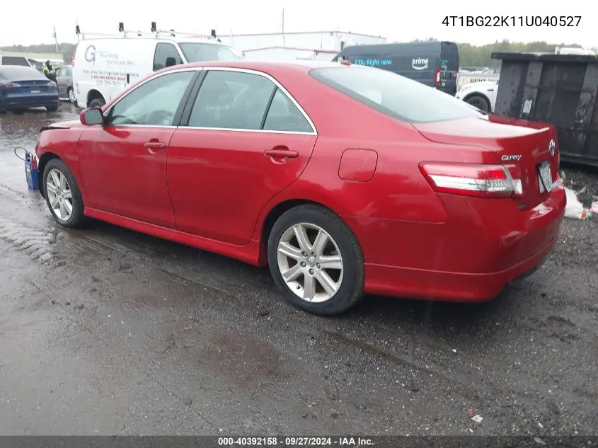 4T1BG22K11U040527 2001 Toyota Camry Le